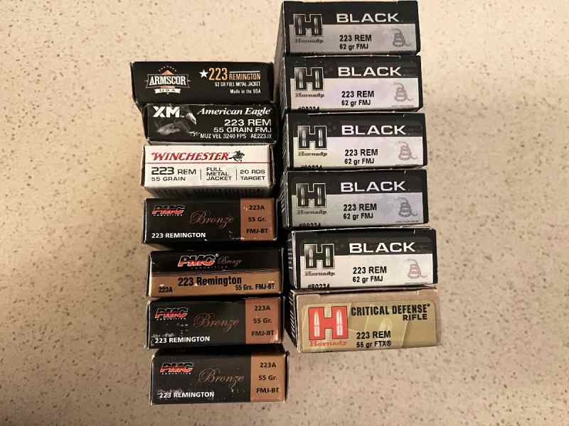 260 rounds of 223