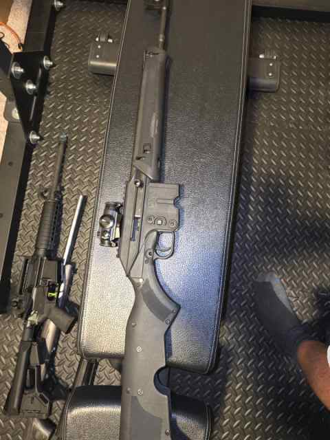 Keltec SU-16 foldable rifle wirh built in bipod 