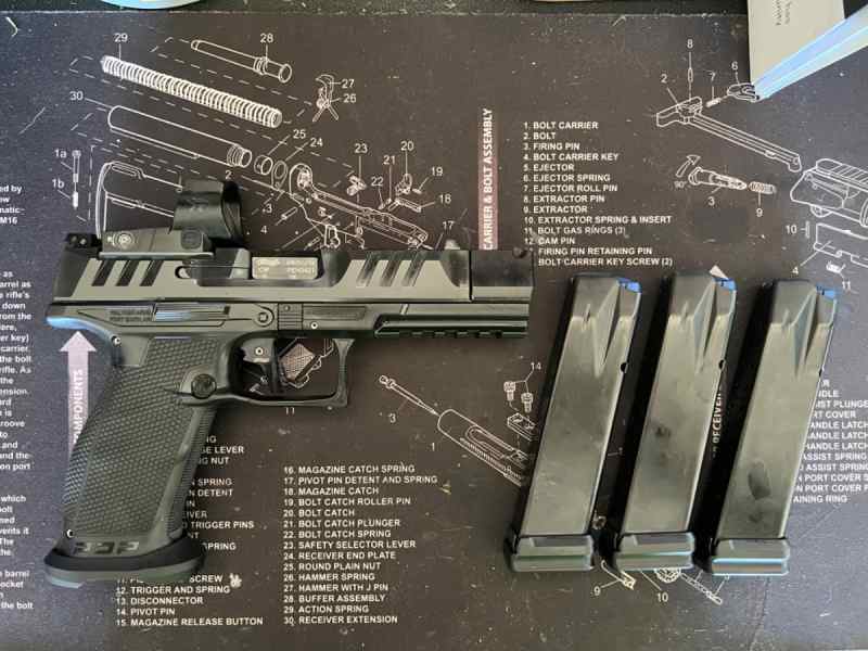 Walther PDP Pro X Comp w/ Red Dot