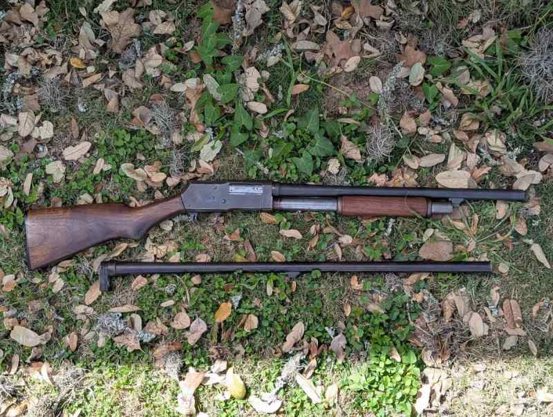 Westernfield M35(savage 520) 12ga w/ two barrels