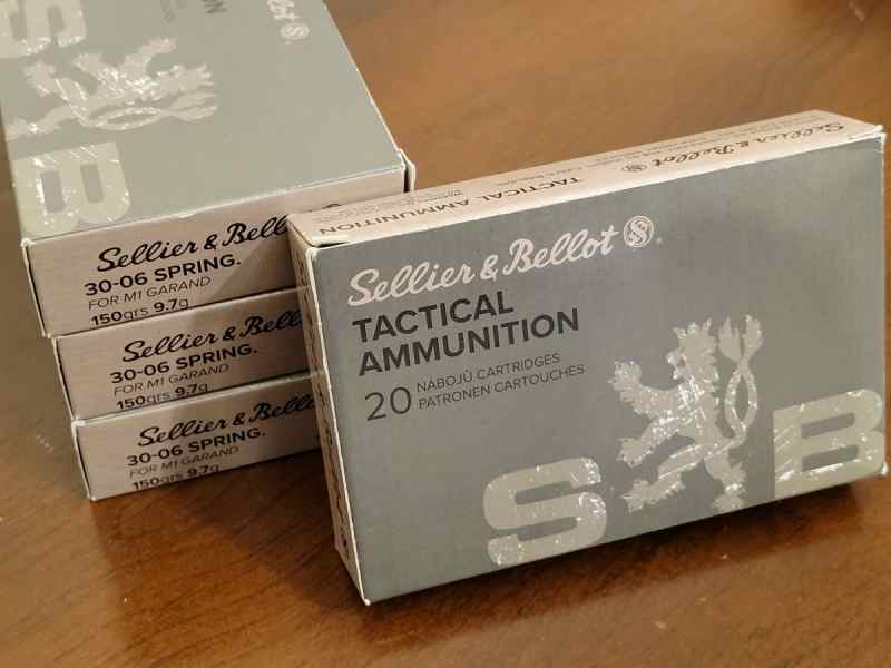 Sellier &amp; Bellot 30-06 M1 Garand Ammo