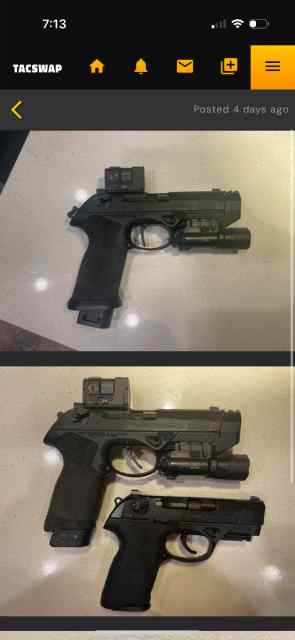 Beretta PX4 Storm Langdon Tactical