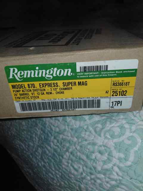 REMINGTON 870 Express Super Magnum NOS
