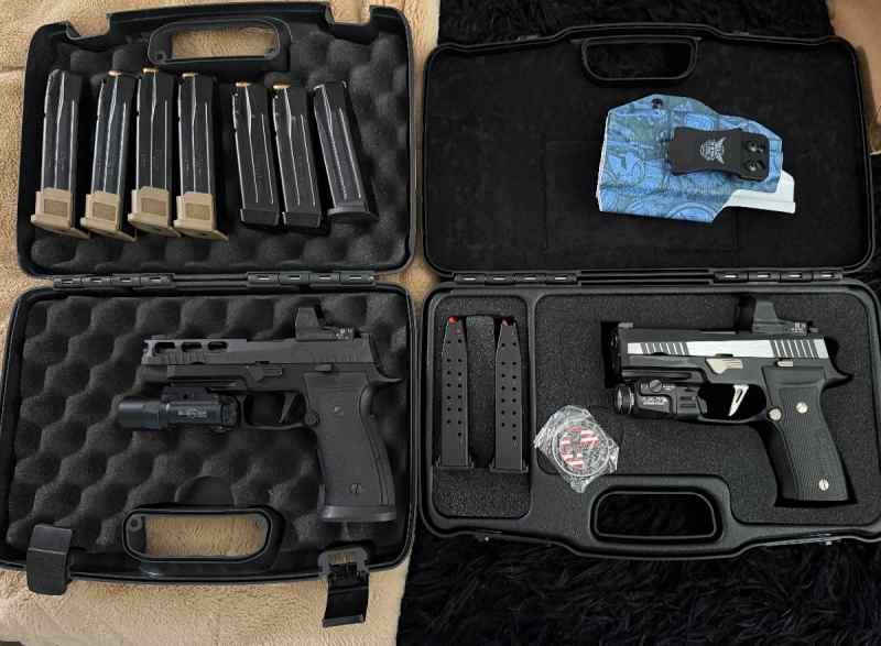 SIG P320 AXG Pro &amp; P320 Equinox - with Extras