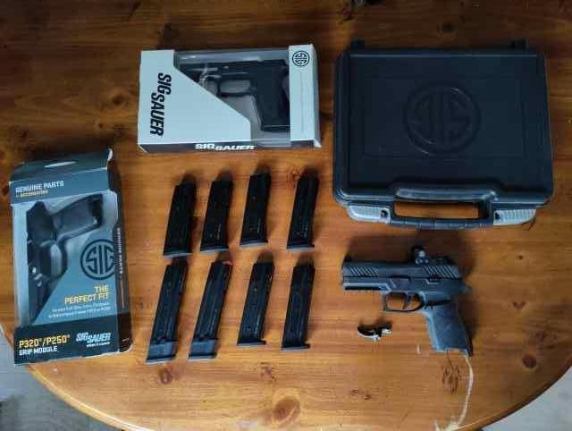 Sig sauer p320 rxp comp 9mm, safariland, mag, +