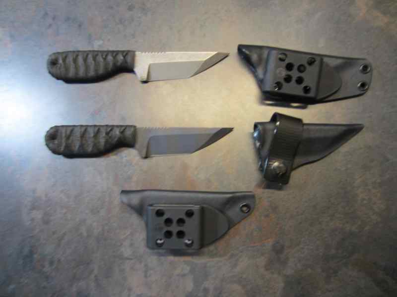 Joe Watson HITS knives and Ban Tang Clinch Pick
