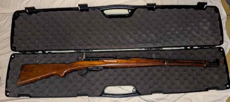 Swiss K31 Straight-Pull Bolt-Action Rifle