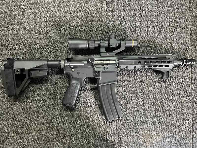 Barrett 6.8spc 9.25” Ar Pistol w/Ammo