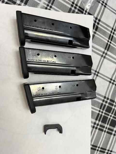 Three Shield Arms S15 Magazines and Mag Release  