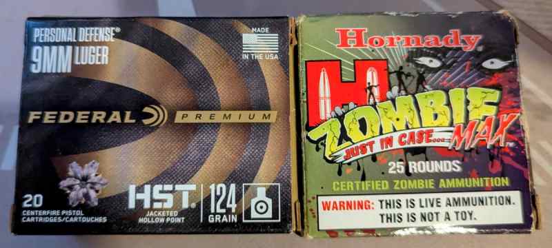 45 rounds 9mm self defense ammo