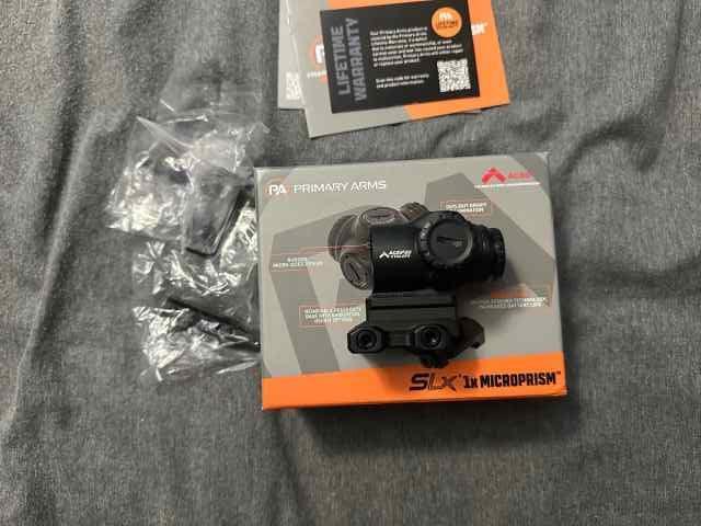 Primary arms slx 1x green reticle 