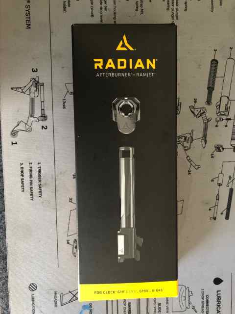 Radian Ramjet/Afterburner for Gen 5 G19/45