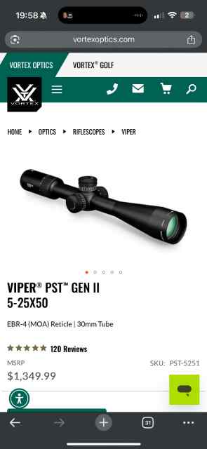 SIG Cross 6.5 creedmoor
