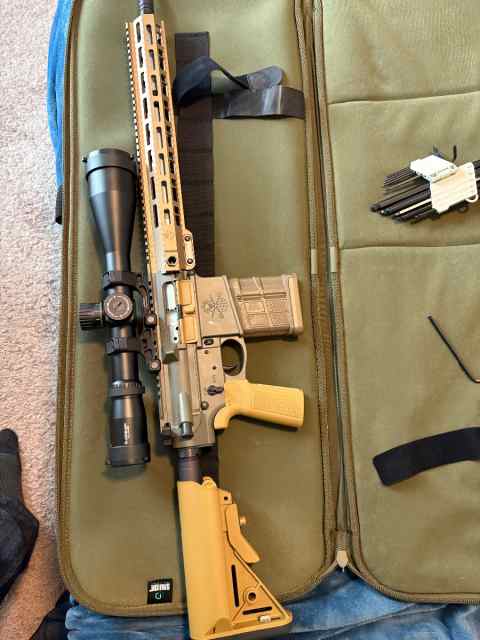 PSA Sabre AR10 - 16 inch Forged