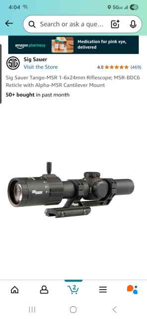 Sig Tango MSR 1-6