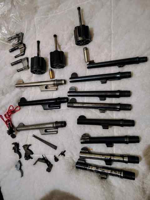 Smith &amp; WEsson BARRELS Triple Lock, 1917,  N Frame