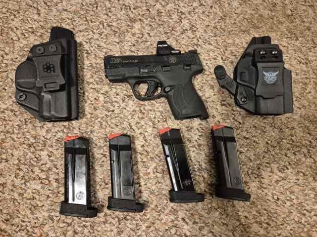 WTT/WTS OR S&amp;W Shield Plus  4 13-Rd Mags + Holster