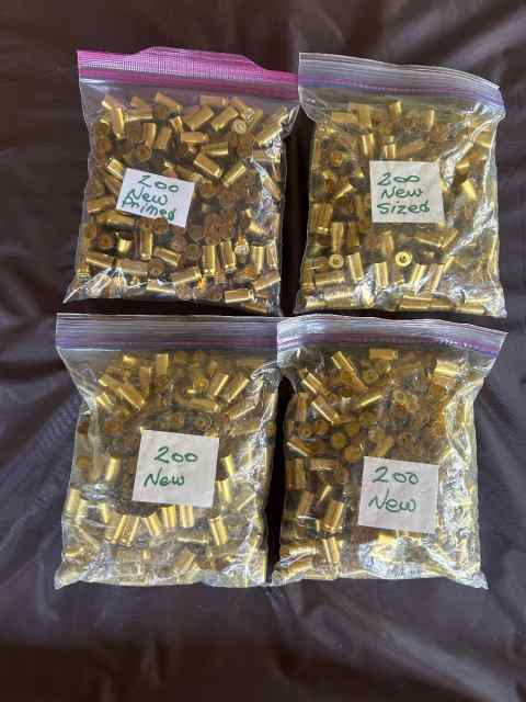 WTT:  800 rounds NEW Sterling 45 ACP brass. 