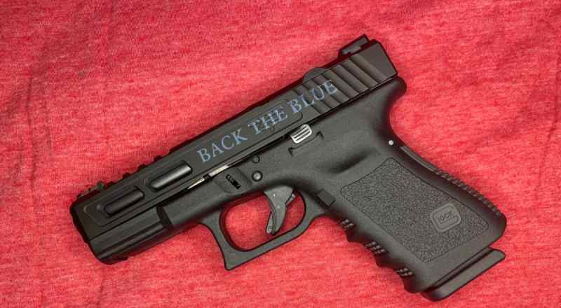 Ogletree Ordnance Combat 19 Back The Blue 9mm 