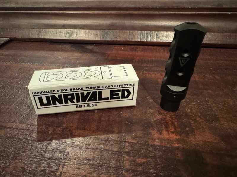 Unrivaled Siege Brake - SB3-5.56 (Muzzle Brake)
