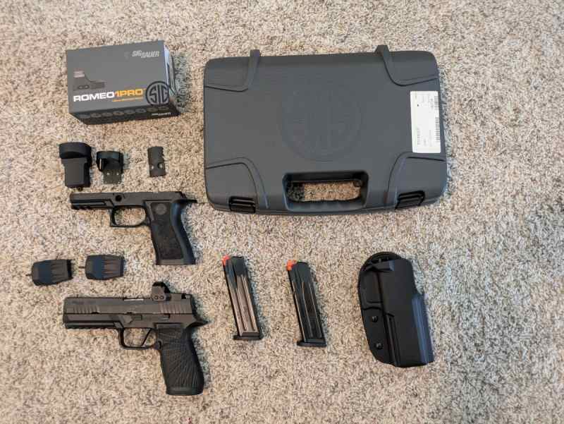 Sig P320 F Pro. Wilson combat grip. Romeo 1 PRO