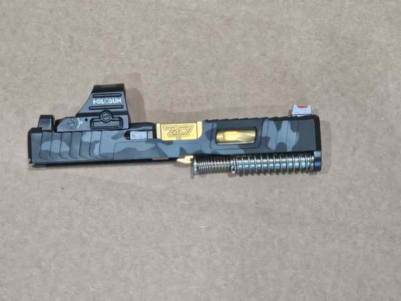 Beautiful Zaffiri Precision Glock 19 Gen5 Slide 