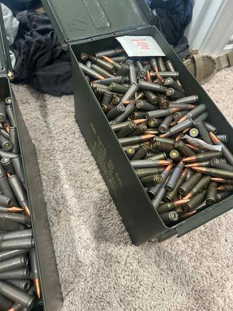 1000 rounds Tul ammo 7.62x39