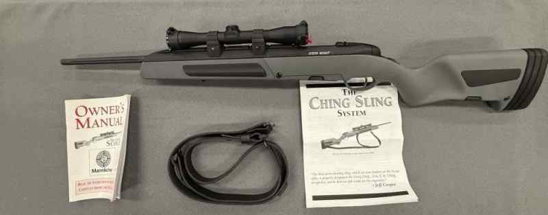 Steyr Austrian Scout Rifle .308 Leupold Scope