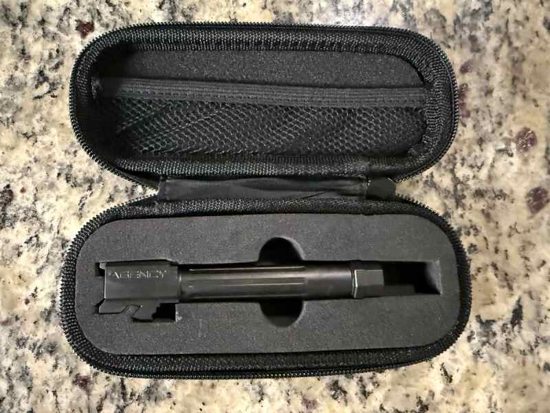 Agency arms Glock 19 Threaded/Fluted barrel