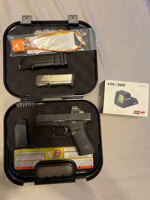 Glock 43x with holosun 507k only 650