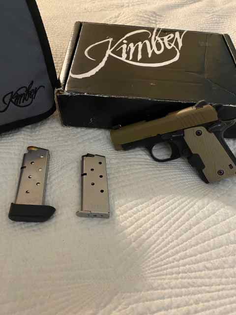 Kimber Micro 9 with Laser Grips