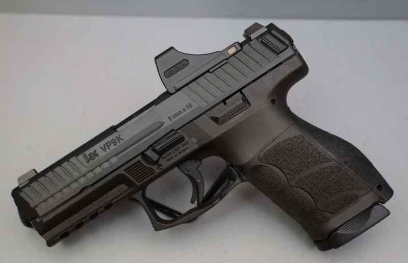 HK VP9A1 K 9mm 4.09&quot; w/Box &amp; Holosun SCS