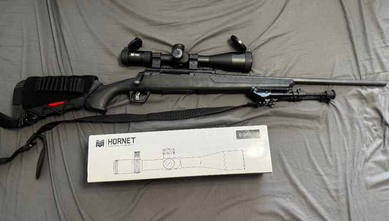 Savage Axis II .308 with scope
