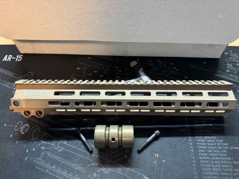 Geissele 13.5&quot; Super Modular Rail MK8 M-LOK® - DDC