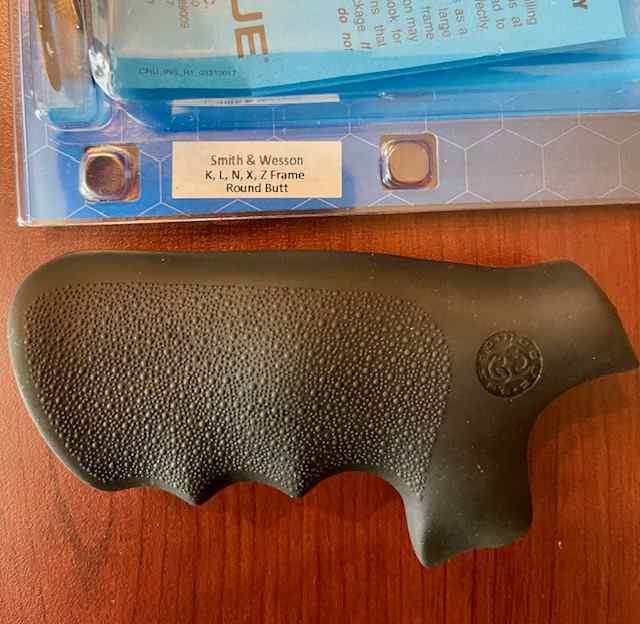 Hogue Rubber grip for S&amp;W revolvers
