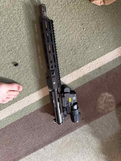 Eotech EXPS3-4 and G45 magnifier on a Triarc 11.5 