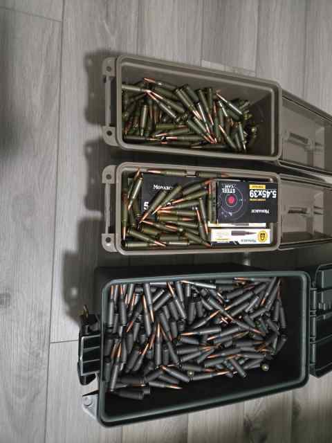 5.45 ammo lot .42 cents per round