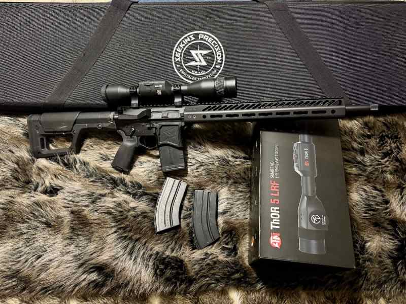 Seekins Precision DMR 6mm ARC &amp; ATN Thor 5 640 LRF