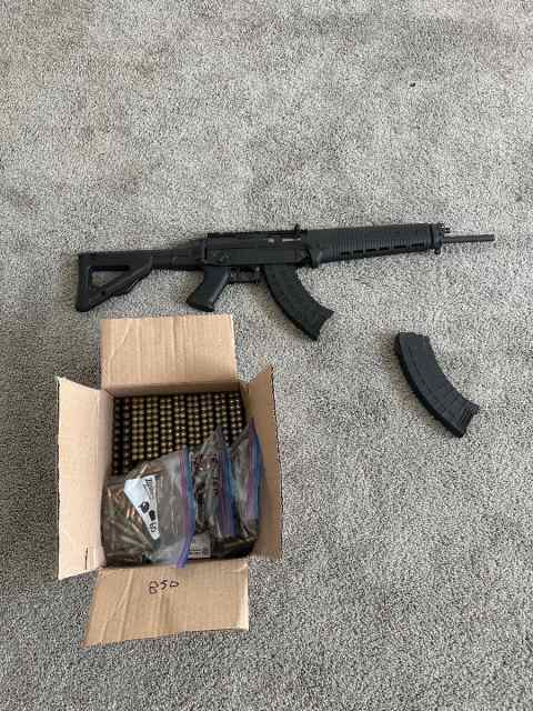 Sig 556r gen 2 Ak47 hybrid 7.62x39  with Ammo