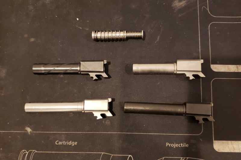 Taurus G3/G3C barrels &amp; steel guide rod