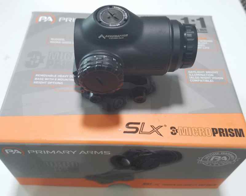 Primary Arms SLX 3x Microprism scope - 5.56/.308