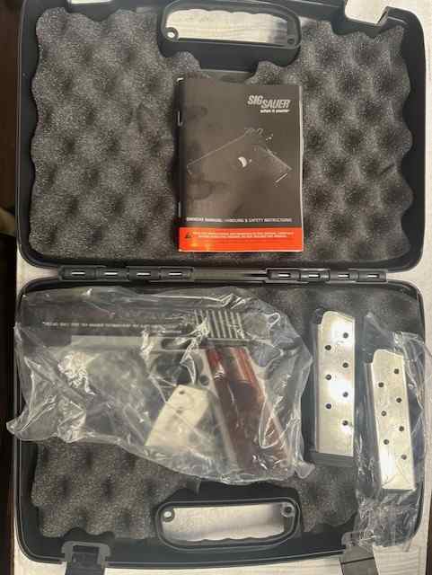 SIG Texas Sam Houston 1911 45 ACP New