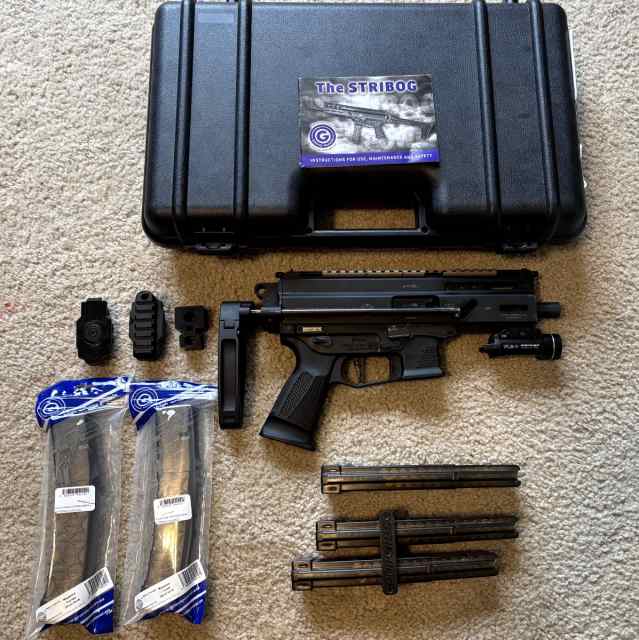 Stribog SP9A3S 9mm - Like New/Excellent Condition