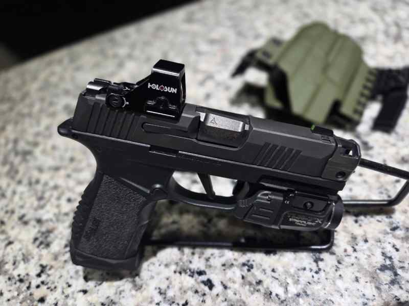 Sig p365X with Radian afterburner, 507k, tlr7x