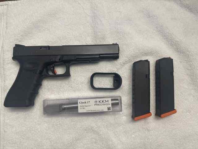 Glock 17L Gen 4 Timney Trigger KKM Barrel