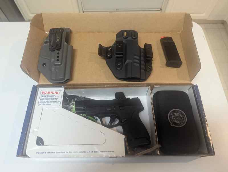 S&amp;W shield plus ported with Romeo X compact
