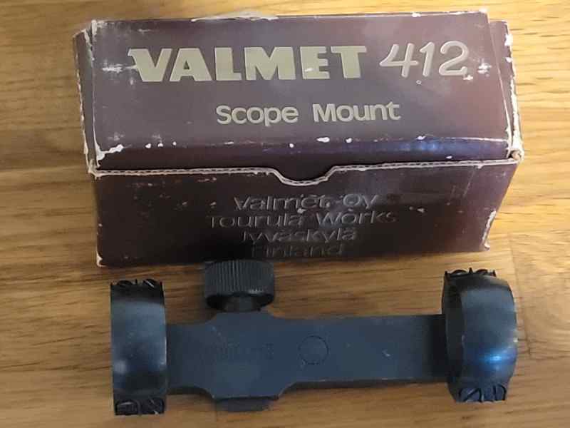 Valmet 412 Scope Mount 1 Inch Rings