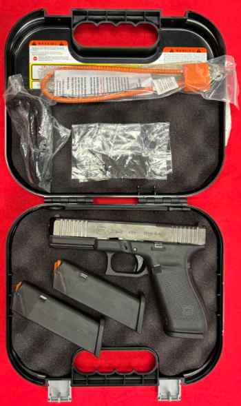 Glock 20 Gen5 pistol 10mm 4&quot; black MOS 