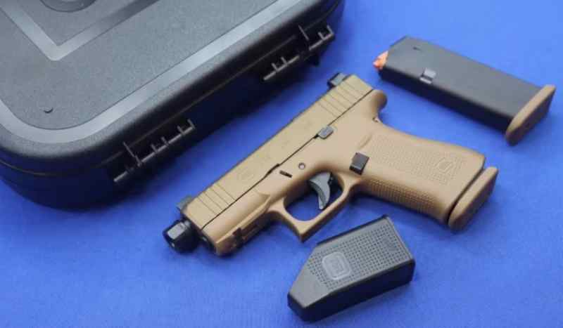 Glock Model G43X MOS semi automatic compact 9mm