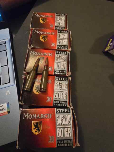 5.45x39. Wanting  to trade for 7.62x39